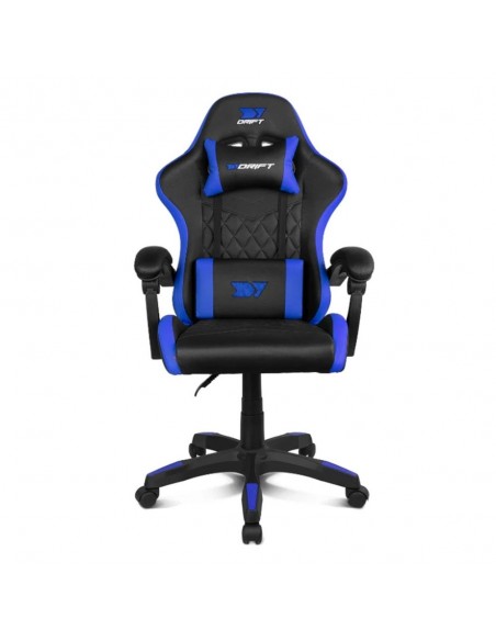 Silla gaming drift dr35 negra - azul