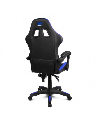 Silla gaming drift dr35 negra - azul