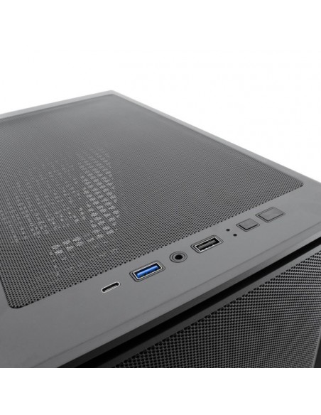 Caja ordenador gaming coolbox ga700 darkside atx cristal templado negra Caja ordenador gaming coolbox ga700 darkside atx cristal templado negra