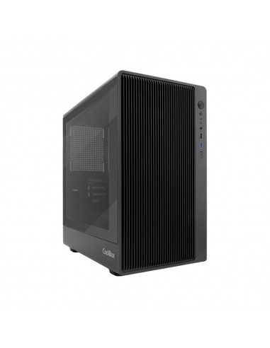 Caja ordenador gaming coolbox gm350 darkface matx cristal templado negra