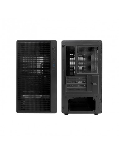 Caja ordenador gaming coolbox gm350 darkface matx cristal templado negra