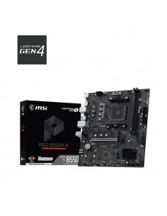 Placa base msi pro b550m - b matx am4 - 2x ddr4