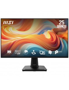 Monitor led 24.5 pulgadas msi mp251 e14l ips - fhd - dp - hdmi - vga - 144hz - 1ms - vesa 100x100