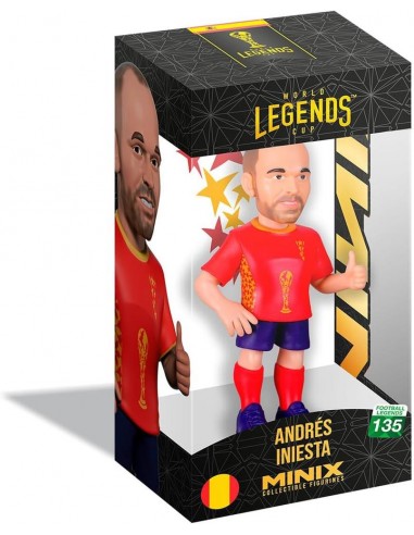 Figura minix españa iniesta