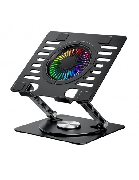 Soporte - base refrigeracion para portatil coolbox coolair 1vrgb ajustable haste 17 pulgadas negro