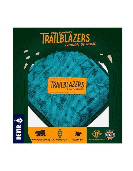 Juego de mesa trailblazers: edición de viaje