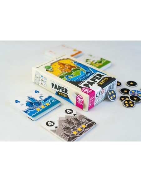 Juego de mesa paper world