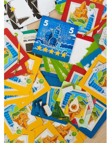 Juego de mesa paper world