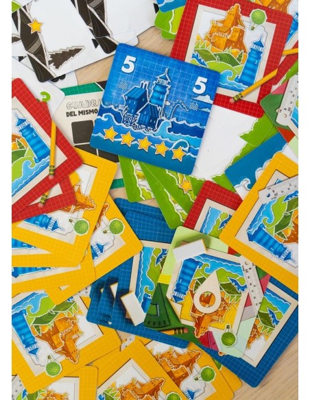 Juego de mesa paper world