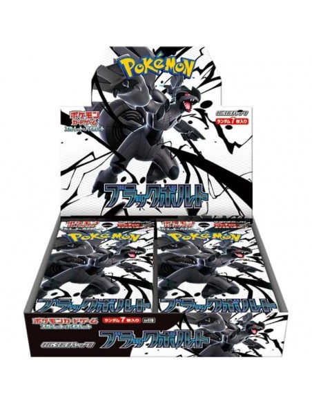 Pokemon tcg black bolt caja de 20 sobres japones