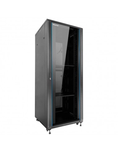 Armario rack de suelo 19 pulgadas phasak pro 37u negro 800x800 montado pho 8837