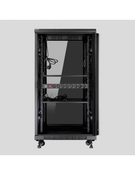 Armario rack de suelo 19 pulgadas phasak pro 22u 600x800 pho 6822