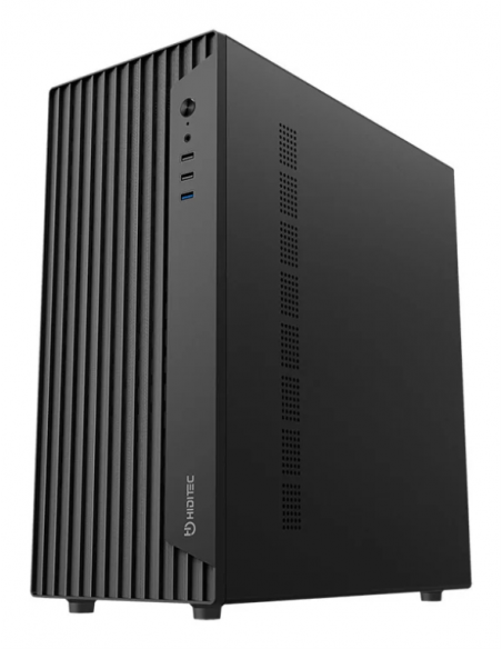 Caja ordenador hiditec block atx negro Caja ordenador hiditec block atx negro