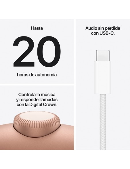Auriculares apple airpods max 2 inalambrico orange