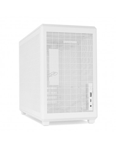Caja ordenador gaming nox hummer refresh matx blanca