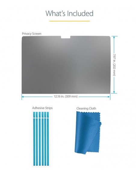 Filtro de privacidad startech para macbook pro 14 pulgadas