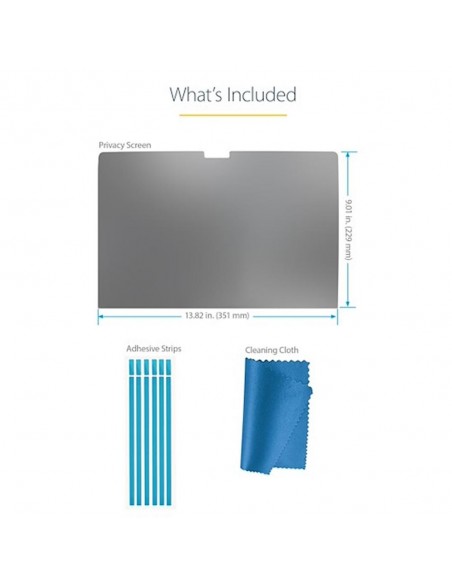 Filtro de privacidad startech para macbook pro 16 pulgadas