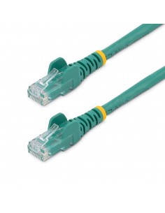 Cable de red startech latiguillo rj45 utp cat6 5m verde