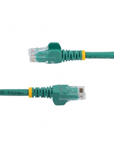 Cable de red startech latiguillo rj45 utp cat6 5m verde