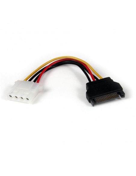 Adaptador molex lp4 a sata startech 0.15m - hembra - macho