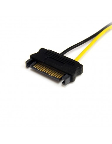 Cable 2x sata a pci express 8 pines startech 0.15m