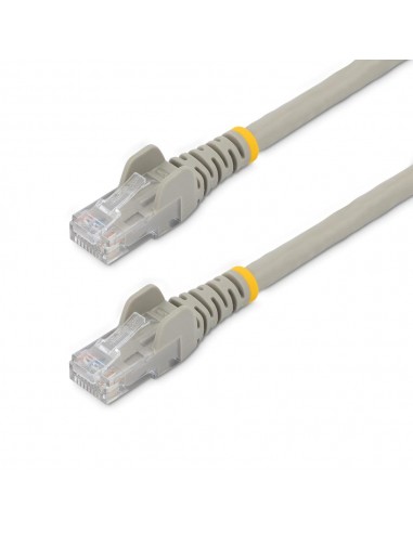 Cable de red startech latiguillo rj45 utp cat6 5m gris