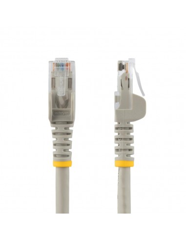Cable de red startech latiguillo rj45 utp cat6 5m gris