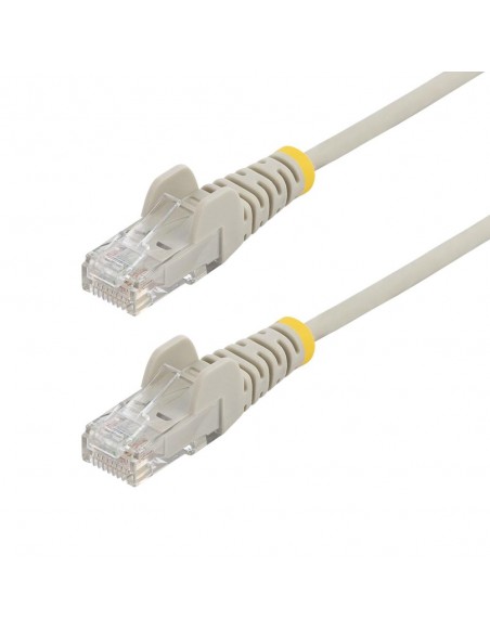 Cable de red startech latiguillo rj45 lszh utp cat6 2m gris