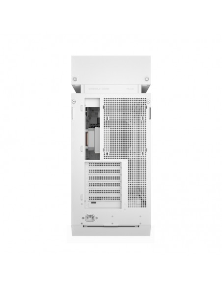 Caja ordenador gaming deepcool cl6600 wh atx rgb cristal templado blanca y madera