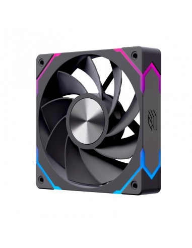 Ventilador caja einarex ex12ci argb 120mm negro invertido