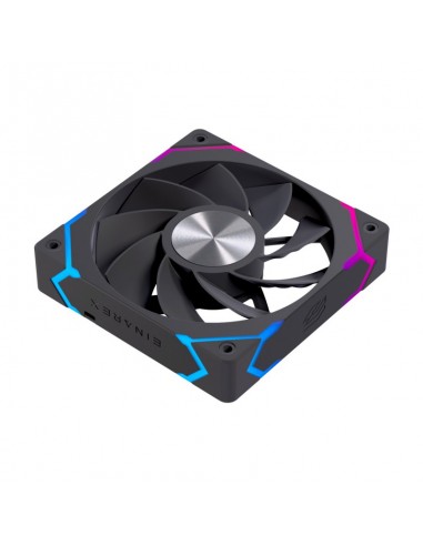 Ventilador caja einarex ex12ci argb 120mm negro invertido