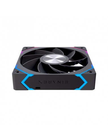 Ventilador caja einarex ex12ci argb 120mm negro invertido