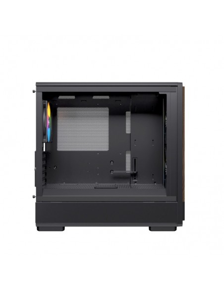 Caja ordenador gaming einarex pm400 matx rgb cristal templado negra Caja ordenador gaming einarex pm400 matx rgb cristal templado negra