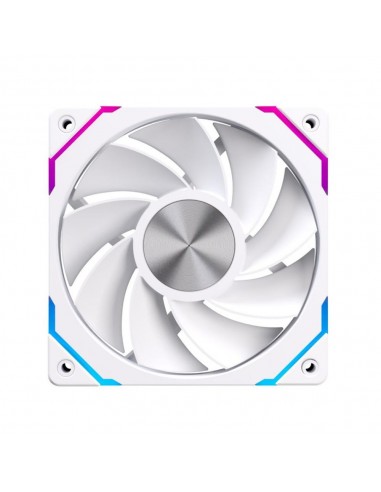 Ventilador caja einarex ex12ci argb 120mm blanco invertido