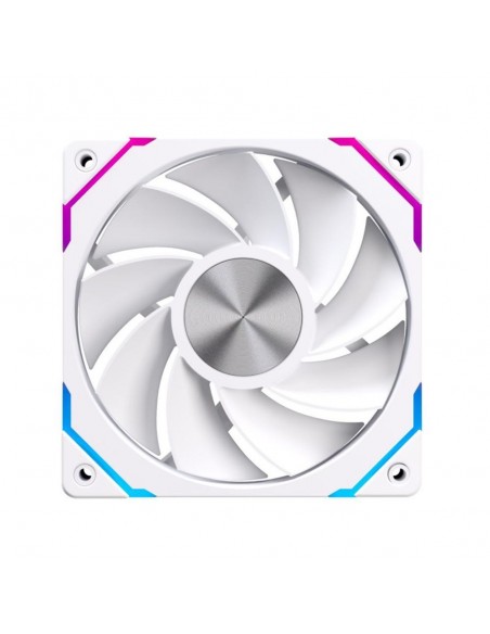 Ventilador caja einarex ex12ci argb 120mm blanco invertido