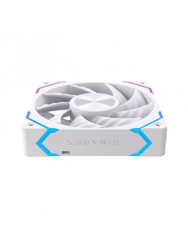 Ventilador caja einarex ex12c argb 120mm blanco