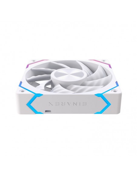 Ventilador caja einarex ex12c argb 120mm blanco
