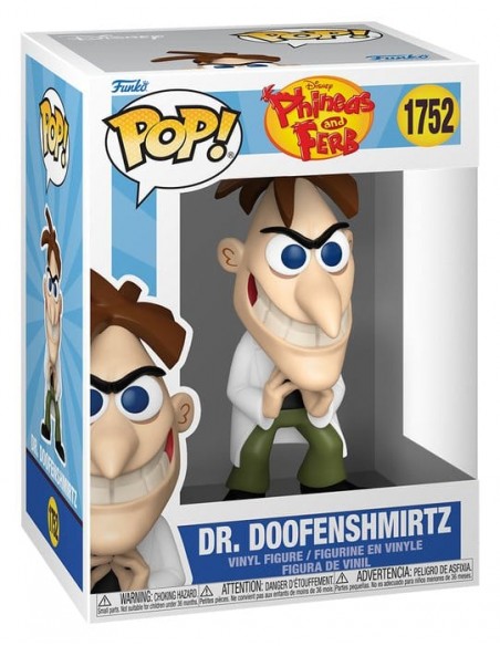 Funko pop disney: phineas & ferb season 2 - dr. doofenshmirtz
