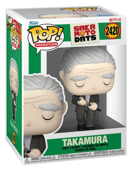 Funko pop animatión: sakamoto days - takamura
