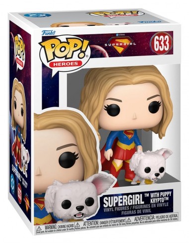 Funko pop & buddy: supergirl supergirl with puppy krypto