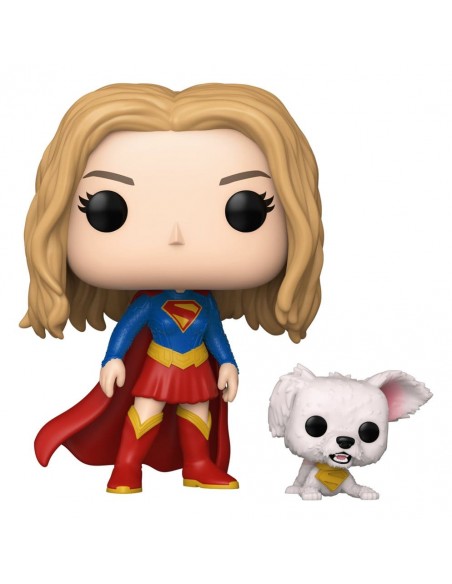 Funko pop & buddy: supergirl supergirl with puppy krypto Funko pop & buddy: supergirl supergirl with puppy krypto