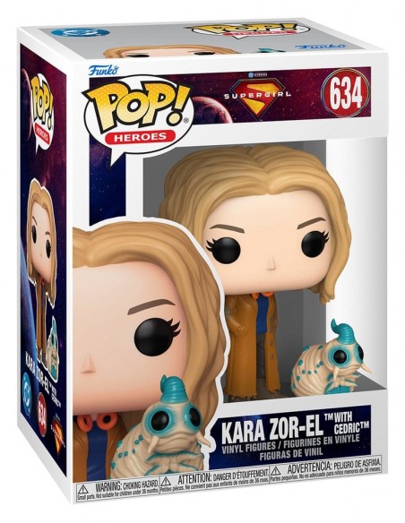 Funko pop movie: supergirl kara zor - el with cedric