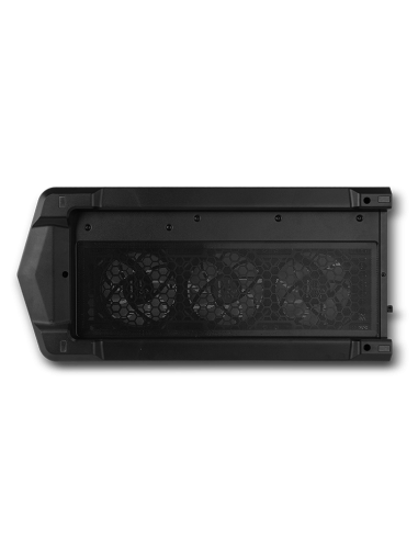 Caja ordenador gaming nox hummer anvil atx argb cristal templado negra
