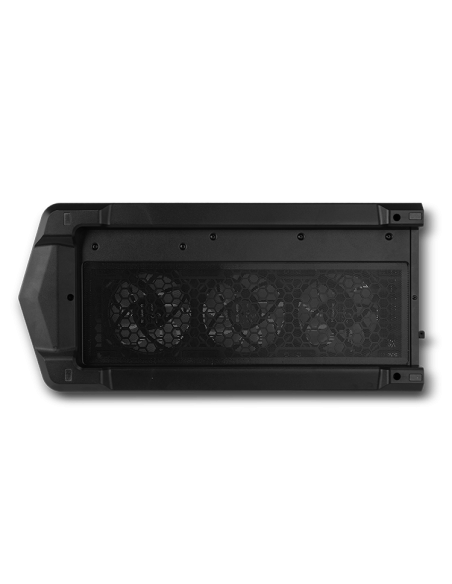 Caja ordenador gaming nox hummer anvil atx argb cristal templado negra