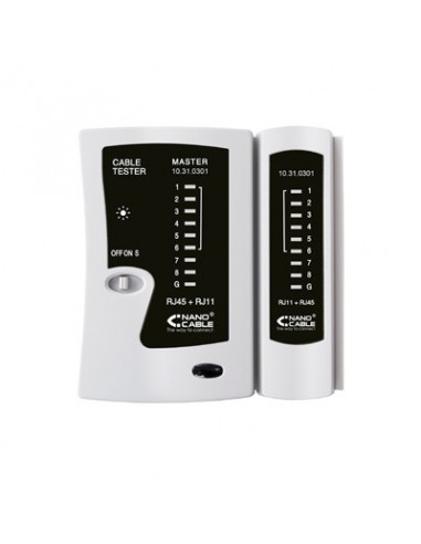 Tester cable nanocable rj45 rj12 rj11