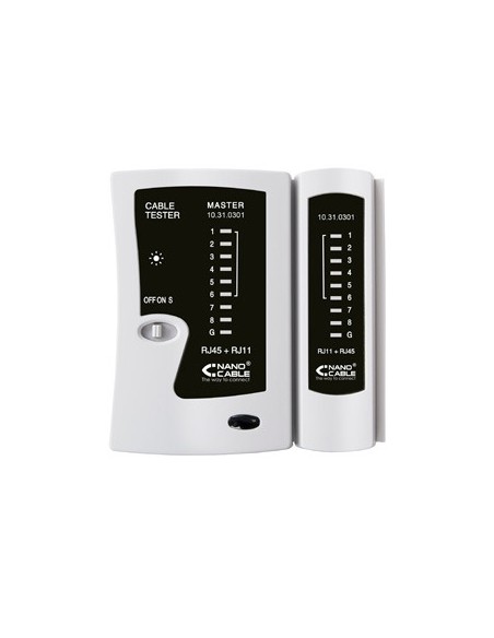 Tester cable nanocable rj45 rj12 rj11