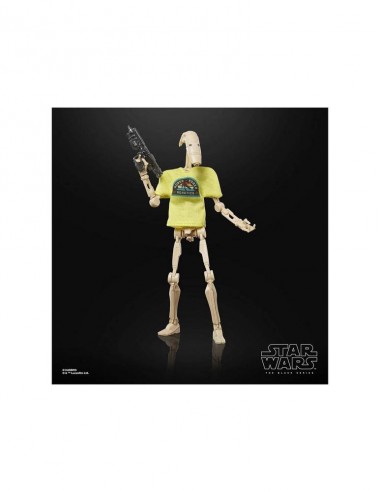 Figura hasbro star wars day the black series may the 4th be with you b1 battle droid