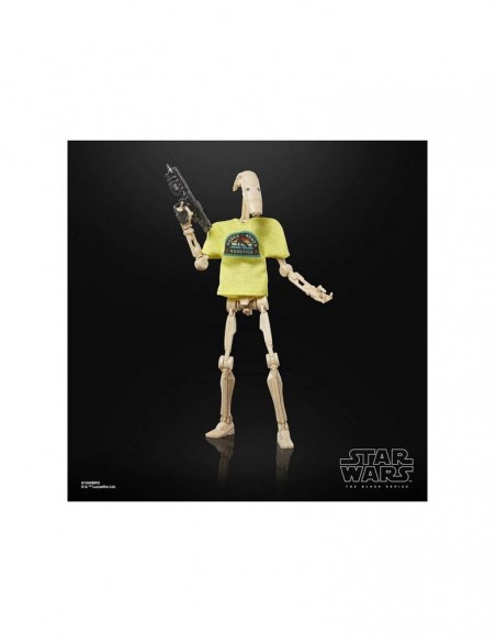Figura hasbro star wars day the black series may the 4th be with you b1 battle droid