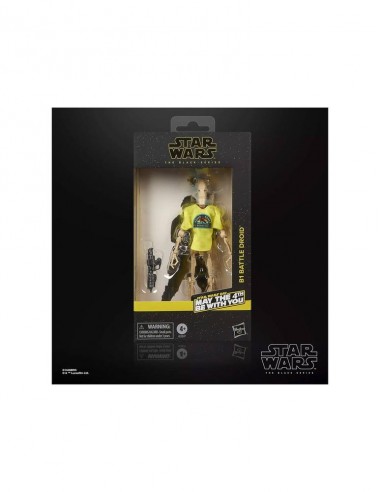 Figura hasbro star wars day the black series may the 4th be with you b1 battle droid