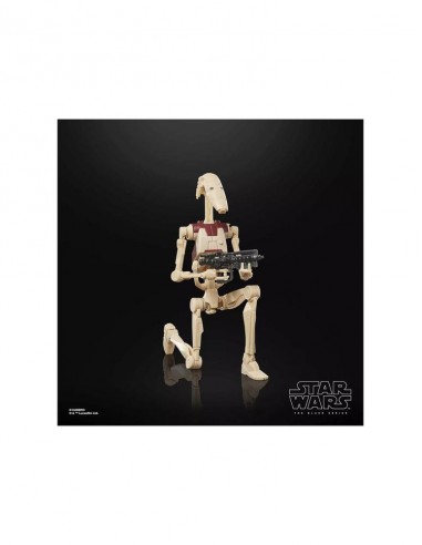 Figura hasbro star wars day the black series may the 4th be with you b1 battle droid